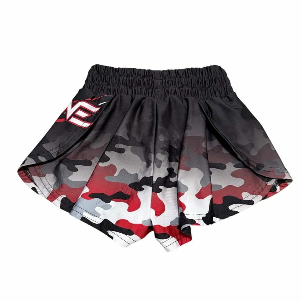 Woodlands Elite Girls Flowy‎ Athletic Shorts | Camo | Size YXS